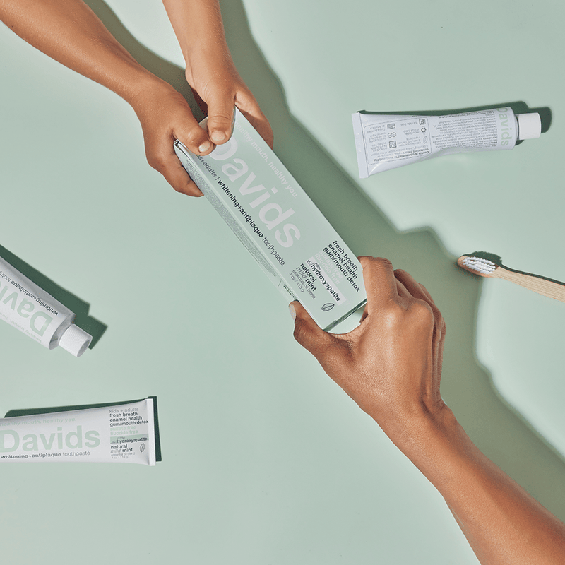 Nano-Hydroxyapatite Toothpastes | Fluoride-Free | Davids – Davids ...